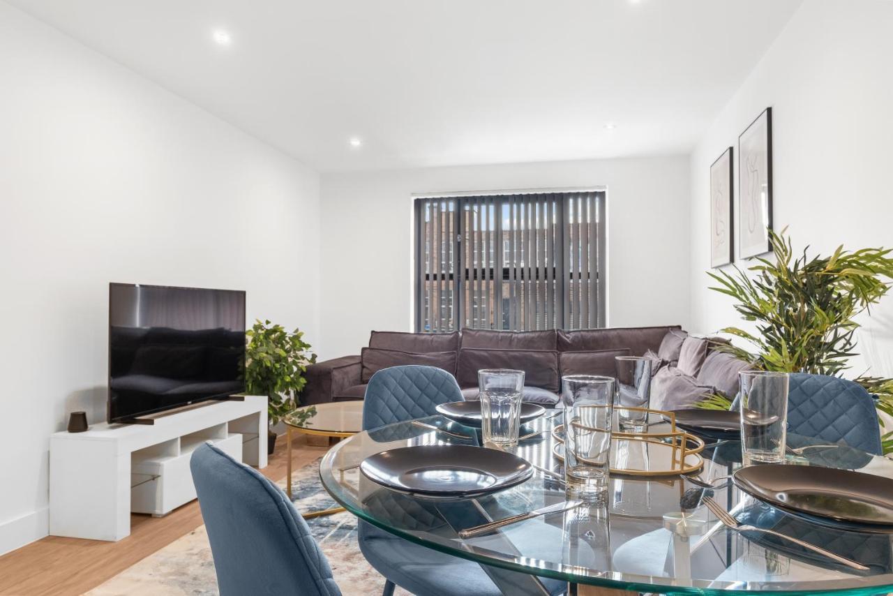 Ebra Stays - Choice Of 2 Or 3 Individual Beds - Luxury New Build Apartment ✪ City Centre, Digbeth ✓ Smart Tv'S & Large Corner Sofa - 伯明翰 外观 照片