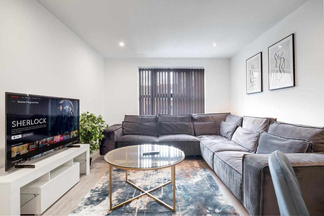 Ebra Stays - Choice Of 2 Or 3 Individual Beds - Luxury New Build Apartment ✪ City Centre, Digbeth ✓ Smart Tv'S & Large Corner Sofa - 伯明翰 外观 照片